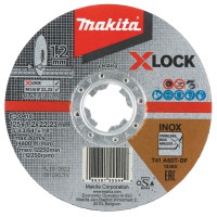  Makita metāla griešanas disks 125x1,2 mm X-LOCK